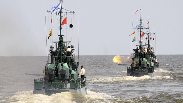 Tàu chiến của Hạm đội Caspian (ảnh minh họa)